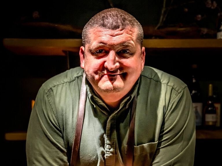  Chef Patron and owner, Gareth Ward