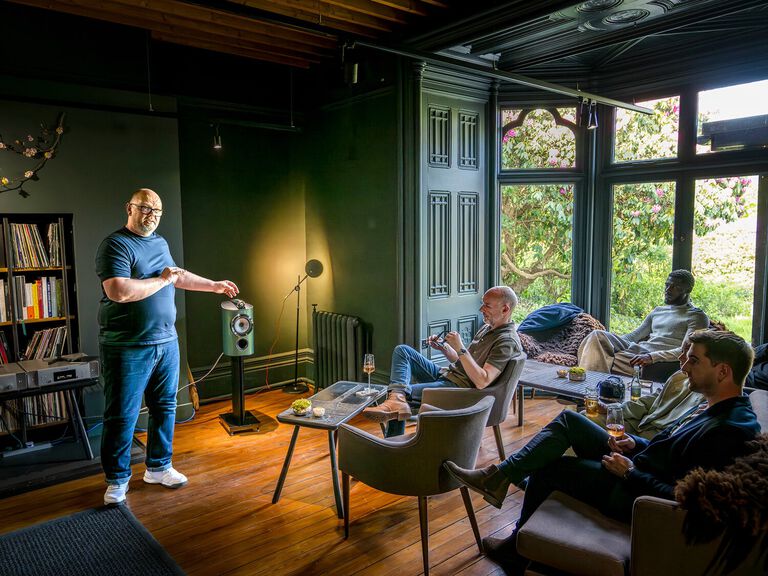 Andy Kerr and 805 D4 Loudspeakers