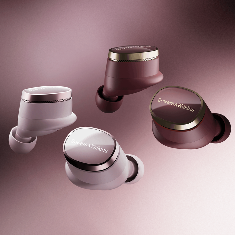 Pi8 Pale Mauve and Dark Burgundy