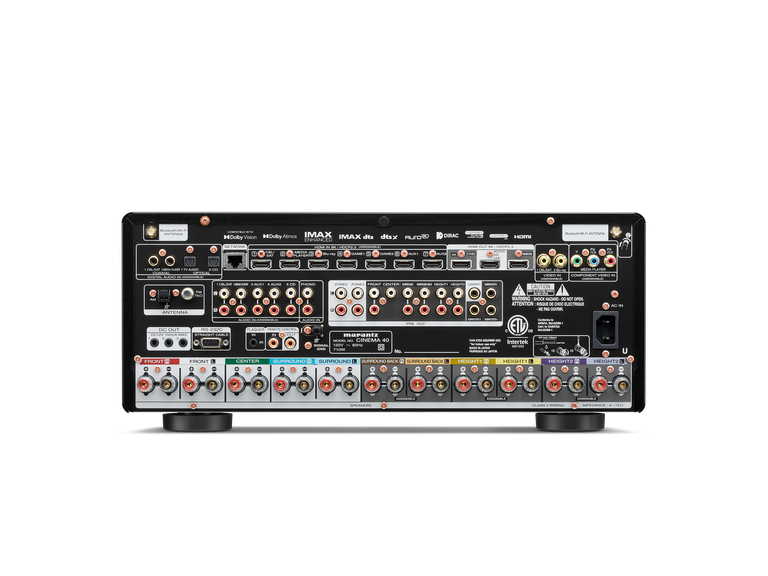 CINEMA 40 - Black back view