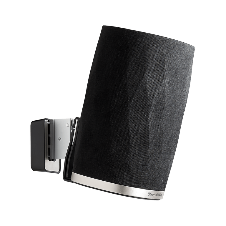 Formation Flex Wall Bracket - Black side with wireless speaker view