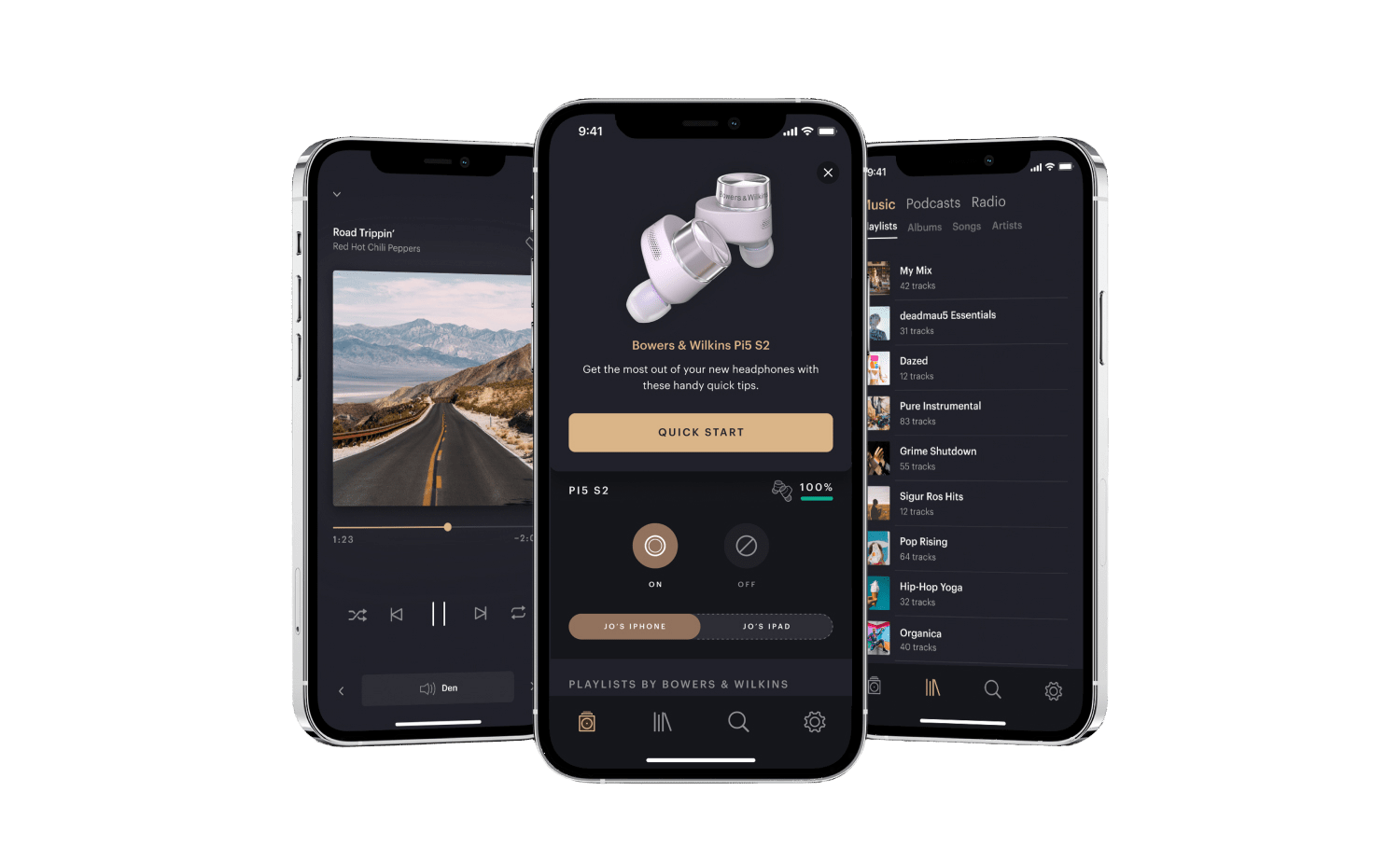 Pi5 S2 - Bowers & Wilkins Music app